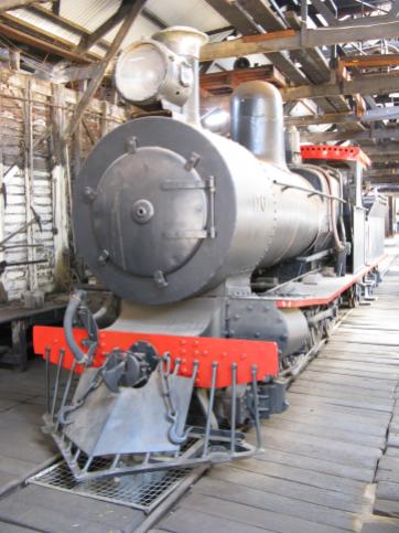 Yarloop rail yard museum
