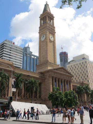 Brisbane Brisbane City Hall clock tower