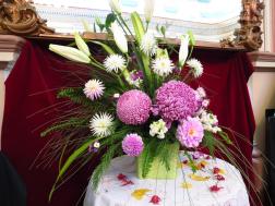 Prize winning floral arrangement