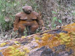 This big scary wooden monster stalked through the forest